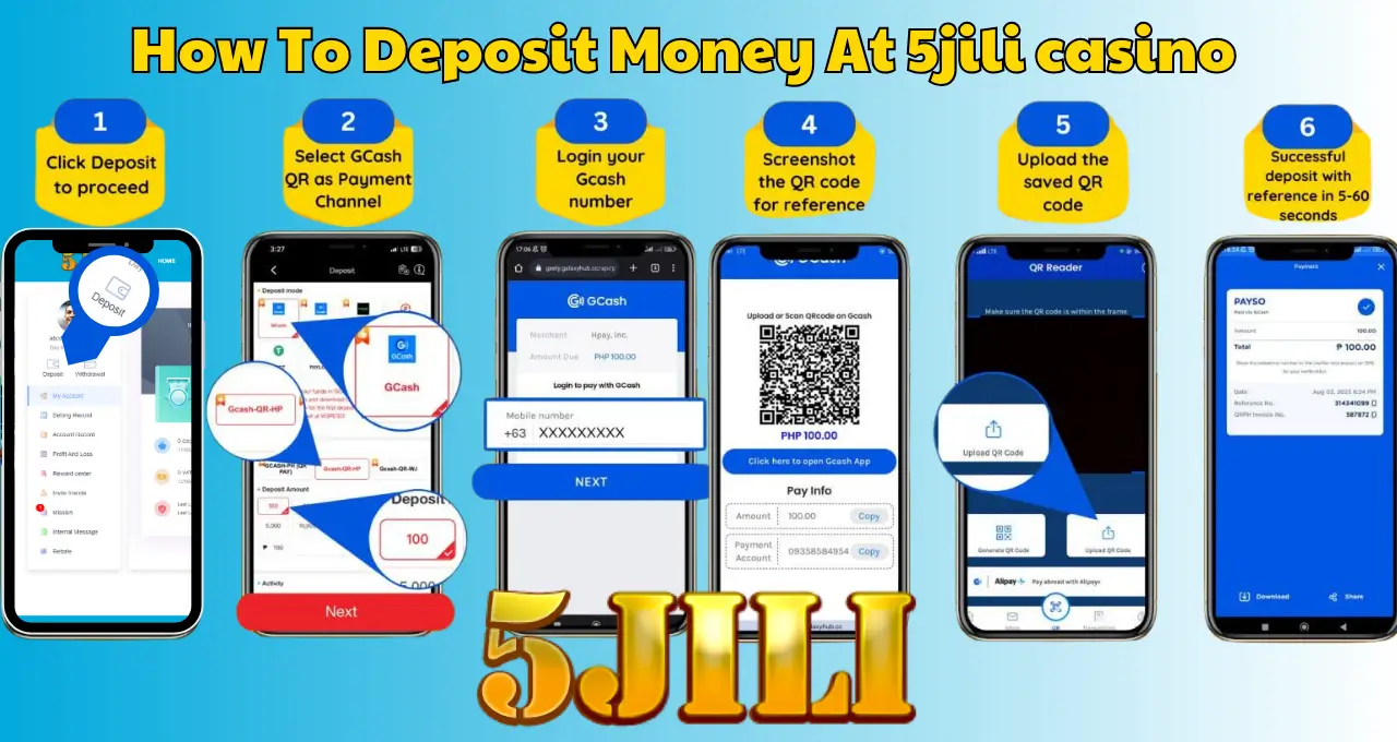 How To Deposit 5jili (1)